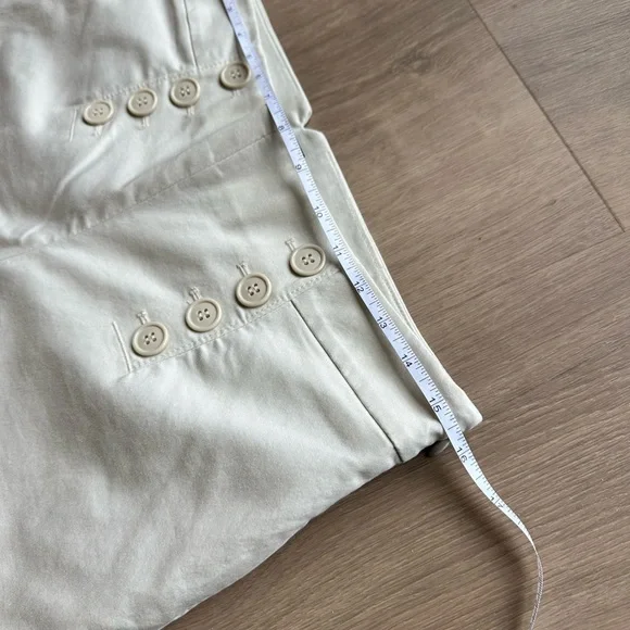 Ann Taylor Cream Sailor Pants - High Waisted - Wide Leg - Picture 4 of 6